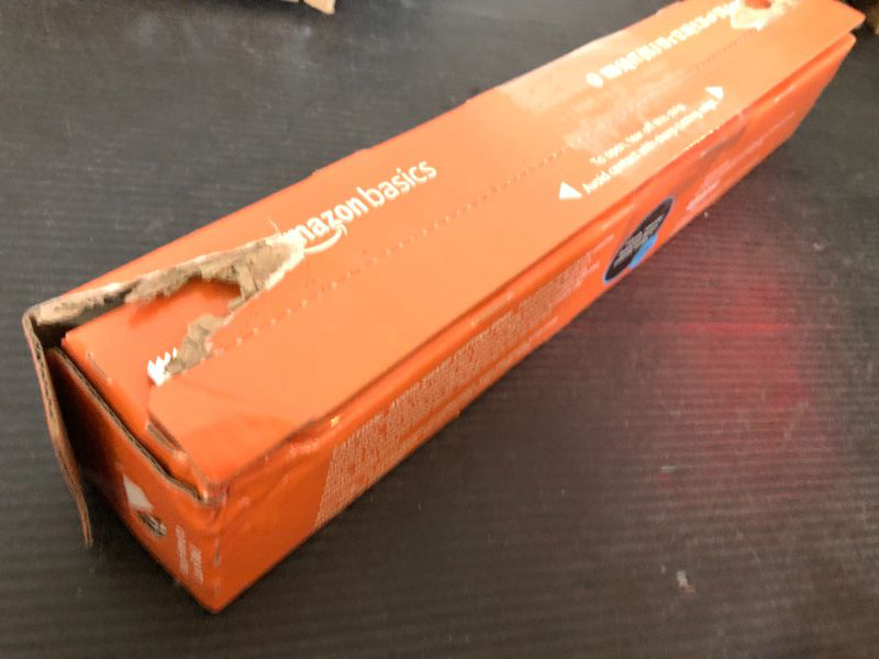 Photo 1 of Amazon Basics Plastic Wrap,  100 Sq Ft Roll 