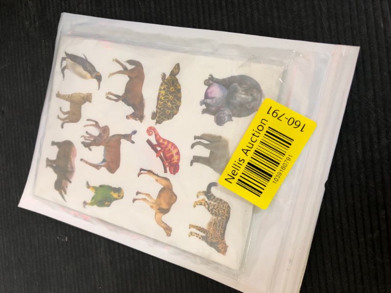 Photo 1 of 200+PCS Realistic Wildlife Animal Temporary Tattoos, Jungle Woodland Zoo Safari Animals Wilderness Themed Tattoos for Kids Teens Adults Teachers Students Classroom School Prizes Rewards
