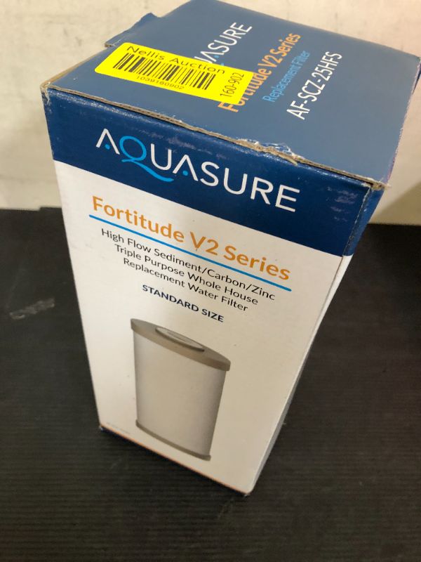Photo 1 of Fortitude V2 Series Sediment/Carbon/Zinc Bacteria Inhibiting Triple Purpose Replacement Filter - Standard (Sediment/Carbon/Zinc, Standard)