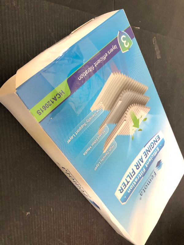 Photo 1 of Femota CA12061 Engine Air Filter, replace for Acura MDX(2016-2020),TLX(2021-2023); Honda Passport(2019-2023),Pilot(2016-2022),Odyssey(2018-2023),Ridgeline(2017-2023).