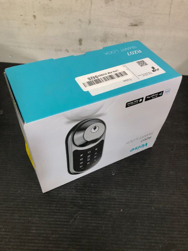 Photo 1 of Veise Smart Lock, Fingerprint Door Lock, 7-in-1 Keyless Entry Door Lock with App Control, Electronic Touchscreen Keypad, Smart Deadbolt, Biometric Smart Locks for Front Door, Satin Nickel