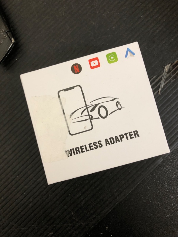 Photo 1 of Wireless CarPlay Adapter, 2025 Upgrade Support Netflix/YouTube/TF Card Plug & Play Dongle with Apple Car Play Wireless Adapter Android Auto Wireless Adapter for Cars from 2015&iPhone iOS10+