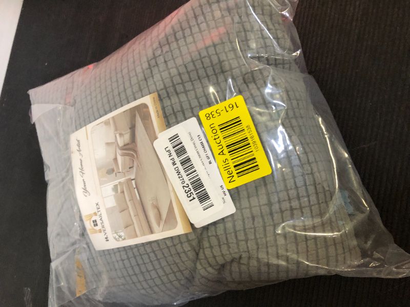 Photo 1 of H.VERSAILTEX Super Stretch Individual Chaise Cover Sectional Couch Covers for L Shaped Sofa Both Left/Right Featuring Thick Jacquard Textured Twill Fabric (1 Piece Chaise Cover, Dove)