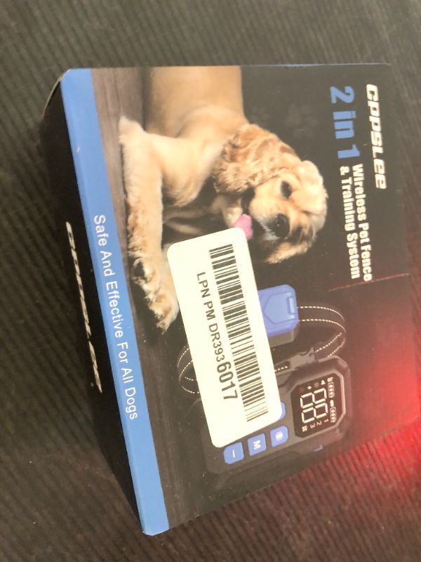 Photo 1 of CPPSLEE Wireless Fence for Dogs, Electric Dog Fence, Wireless Dog Fence, Electric Fence for Dogs, 2 in 1 Wireless Dog Fence System and with Waterproof Dog Training Collar1039161834
