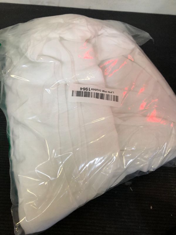 Photo 1 of NICETOWN Semi Sheer White Curtains 84 inch Long, Rod Pocket & Back Tab Sheer Linen Curtains & Drapes Balance Privacy & Light Panels for Bedroom/Living Room, W52 x L84, 2 Panels