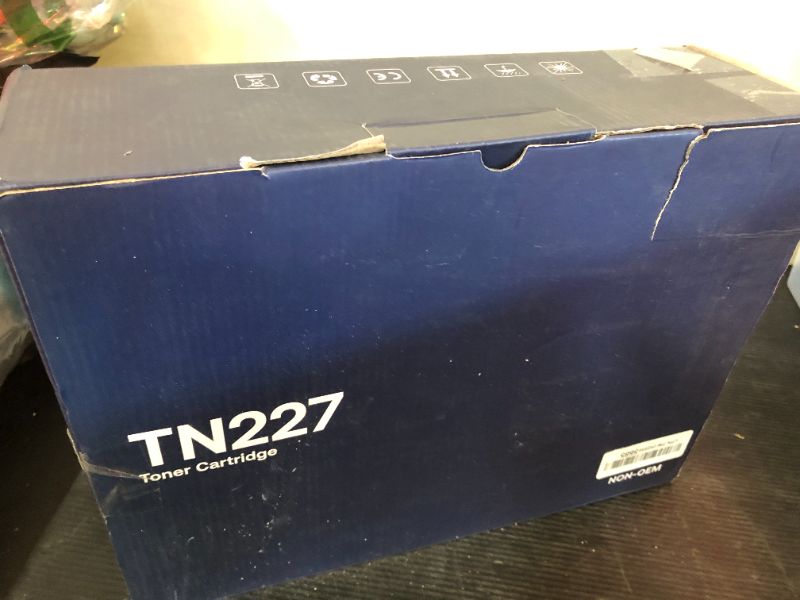 Photo 1 of TN 227 Toner Cartridge Replacement for Brother TN227 TN223 Toner Compatible for MFC-L3770CDW MFC-L3750CDW MFC-L3710CW HL-L3210CW Printer (tn-227 2BK/1C/1M/1Y)