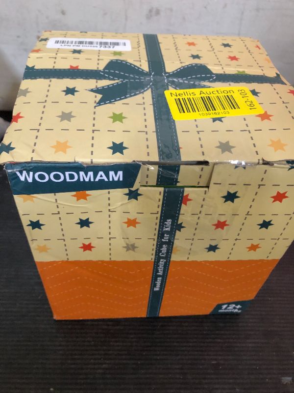Photo 1 of WOODMAM Wooden 7-in-1 Activity Cube| Montessori Toys for 1 2 3 Year Old Toddlers| Baby Educational Developmental Toys |One Year Old Boys Girls First Birthday Gifts |Bonus Sorting & Stacking Board