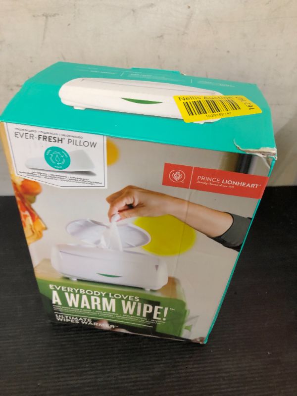 Photo 1 of Prince Lionheart Ultimate Wipes Warmer with an Integrated Nightlight |Pop-Up Wipe Access. All Time Worldwide #1 Selling Wipes Warmer. It Comes with an everFRESH Pillow System That Prevent Dry Out.