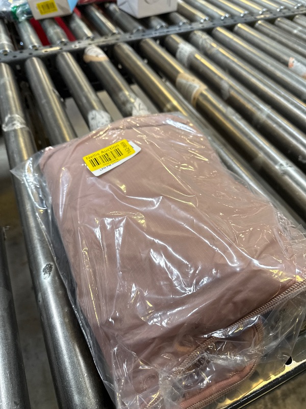 Photo 1 of See Through Expandable Compression Packing Cubes, Mesh Travel Packing Cubes for Suitcases, Lightweight Organizers Bag Set for Travel Essentials for Luggage(Pink,6 Set)