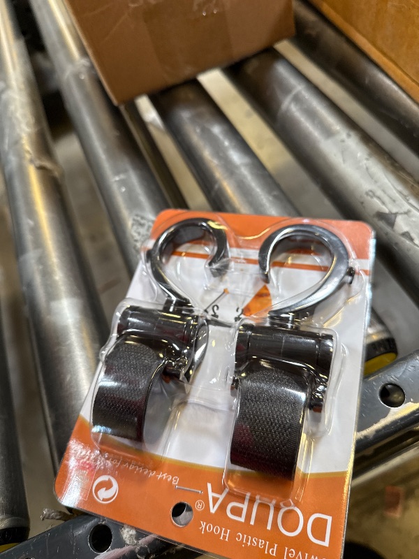 Photo 1 of Baby Stroller Hooks Clips, Convenient Stroller Accessories Mommy Bag Hooks for Hanging Diaper Bags ,Purse,Stroller Organizer, Perfect for Uppababy, Babyzen Yoyo, Britax, Bugaboo, Bob, Pushchair, Buggy