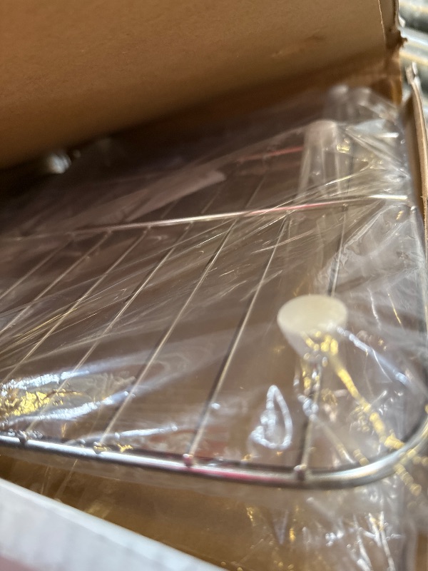 Photo 1 of KOHLER 6449-ST Sink Racks for Whitehaven K-5826 and K-5827 Sinks, Stainless Steel