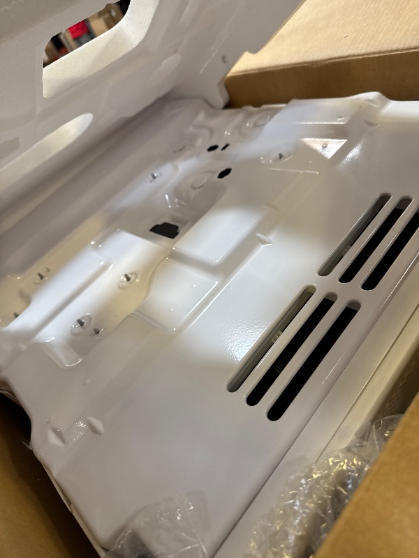 Photo 1 of Midea 8,000 BTU U Shaped Smart Inverter Window Air Conditioner, Cools up to 350 Sq. Ft., Ultra Quiet with Open Window Flexibility, Works with Alexa/Google Assistant, 35% Energy Savings, Remote Control