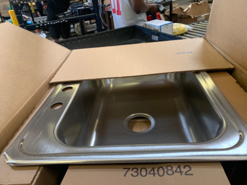Photo 1 of Elkay Celebrity CR25214 Single Bowl Top Mount Stainless Steel Sink