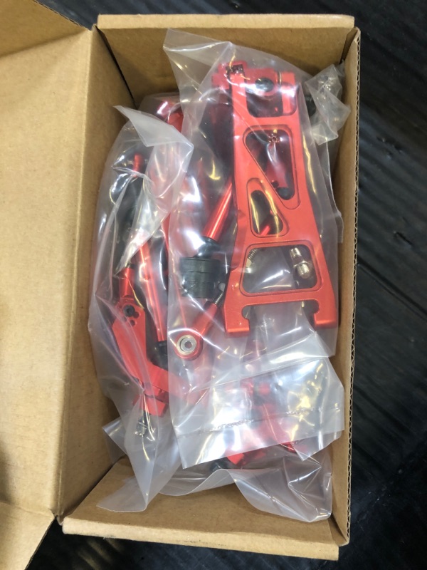 Photo 1 of RCAWD Wide Front and Rear Control Arm and Linkage Set (Assembled and Adjusted) for ARRMA 3S TYPHON 1/10 BIG ROCK GRANITE VORTEKS