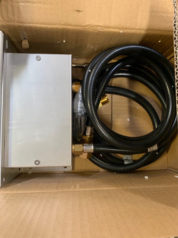 Photo 1 of onlyfire All-in-One Natural Gas Fire Pit Ignition System Kit (Includes Electronic Igniter, Key Valve, PVC Hose, Fittings)