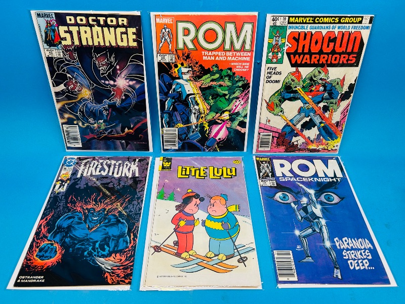 Photo 1 of 165015… 6 vintage comics in plastic sleeves 