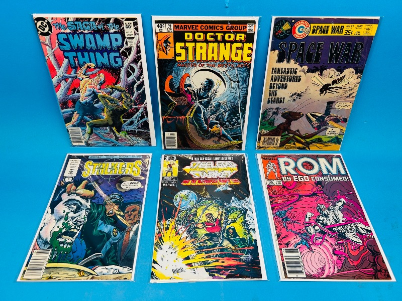 Photo 1 of 165021… 6 vintage comics in plastic sleeves 