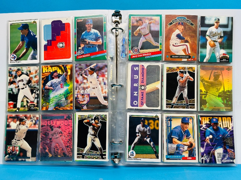 Photo 1 of 165024… final sale no returns/refunds-216 mixed baseball cards in binder 