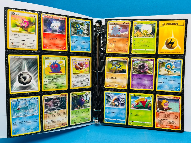 Photo 1 of 165026… final sale no returns/refunds-180 mixed Pokémon cards in binder