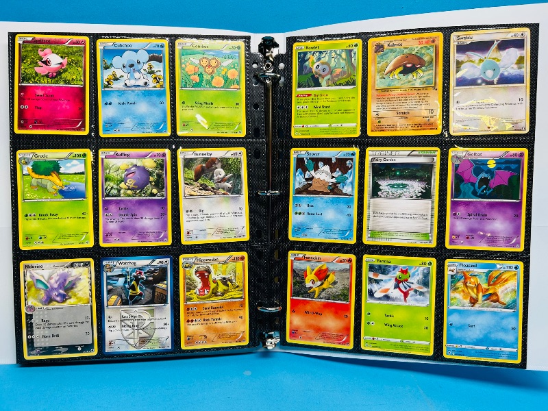 Photo 1 of 165026… final sale no returns/refunds-180 mixed Pokémon cards in binder 
