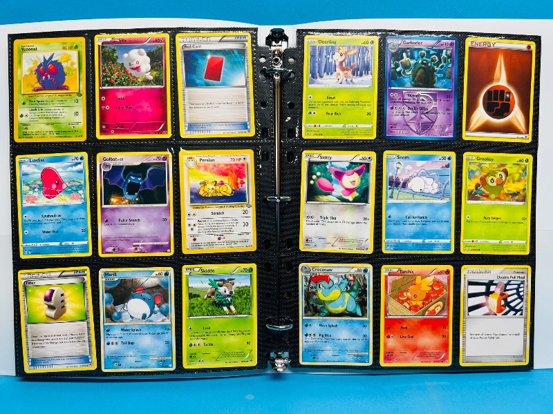 Photo 1 of 165026… final sale no returns/refunds-180 mixed Pokémon cards in binder 