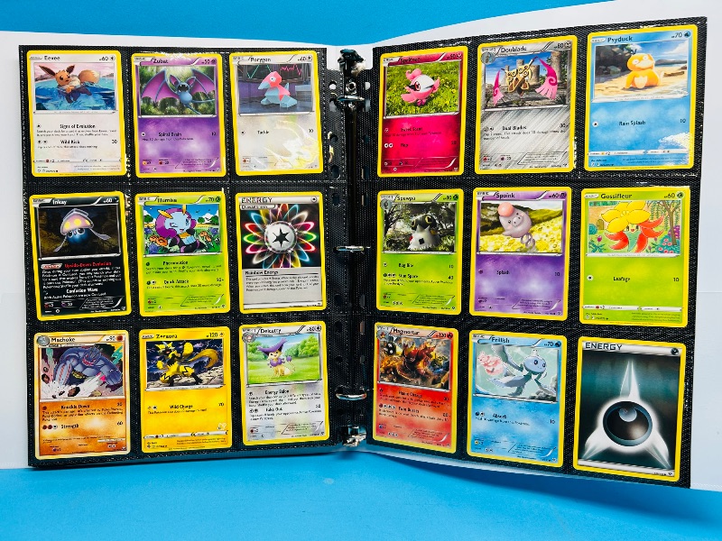 Photo 1 of 165027…  final sale no returns/refunds-180 mixed Pokémon cards in binder 