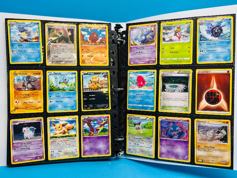 Photo 1 of 165027…  final sale no returns/refunds-180 mixed Pokémon cards in binder 