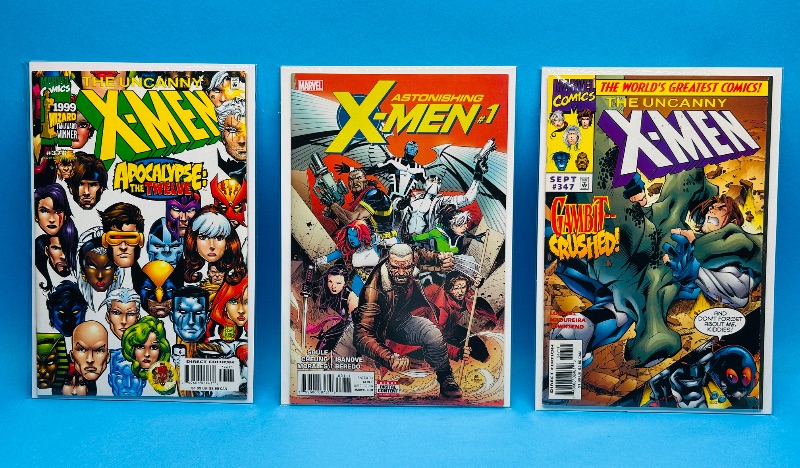 Photo 1 of 165107…3 X-men comics in plastic sleeves 