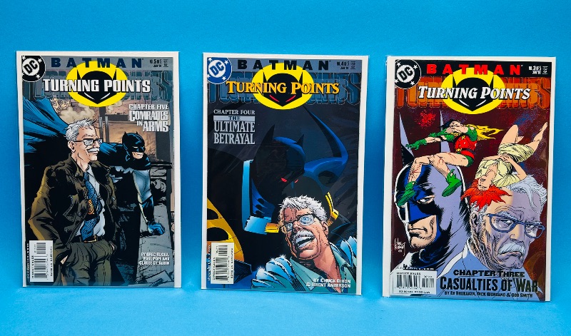 Photo 1 of 165111…3 Batman comics in plastic sleeves 