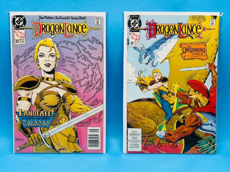 Photo 1 of 165112…2 dragon lance  comics in plastic sleeves 