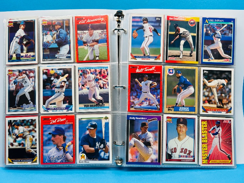 Photo 1 of 165118…final sale no returns/refunds-360 mixed baseball cards in binder