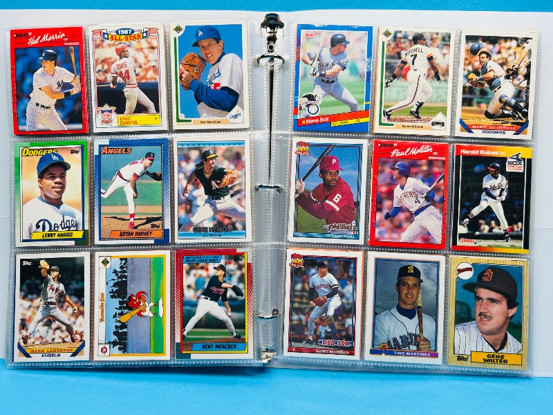 Photo 1 of 165118…final sale no returns/refunds-360 mixed baseball cards in binder