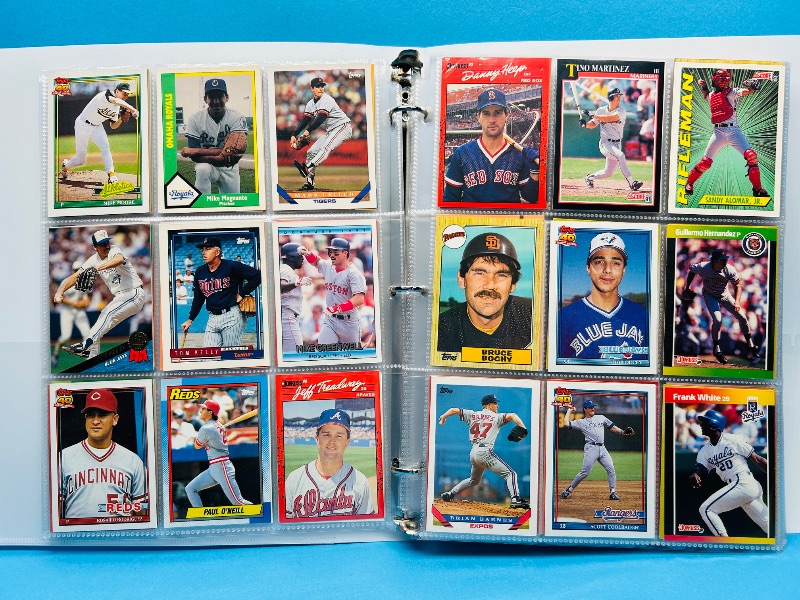 Photo 1 of 165118…final sale no returns/refunds-360 mixed baseball cards in binder