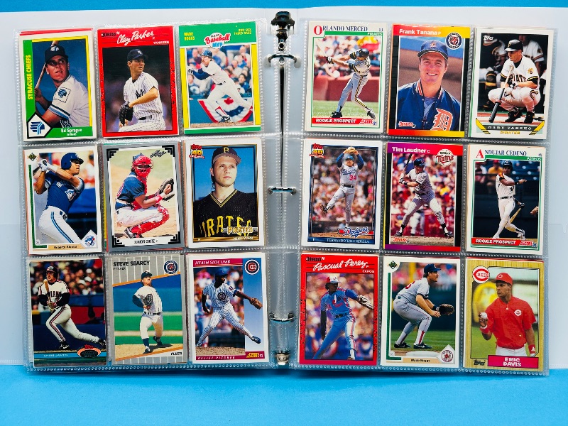 Photo 1 of 165118…final sale no returns/refunds-360 mixed baseball cards in binder