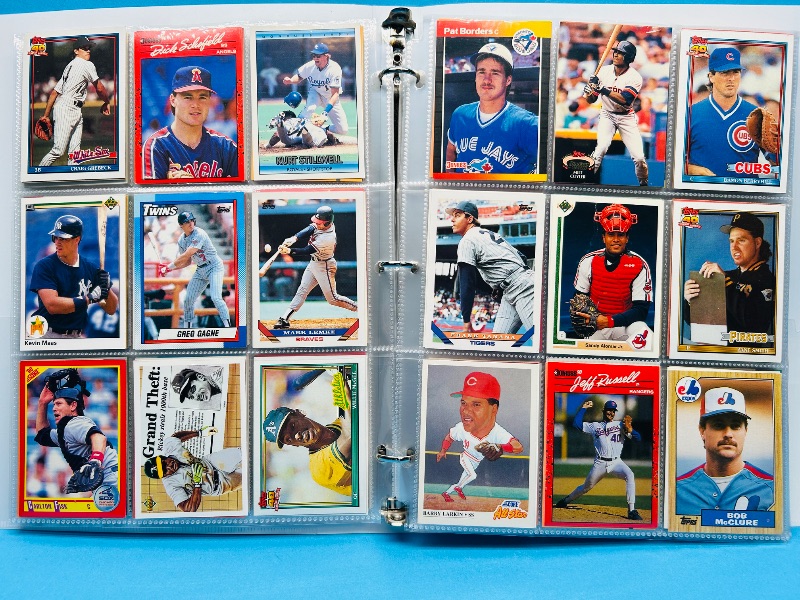 Photo 1 of 165118…final sale no returns/refunds-360 mixed baseball cards in binder