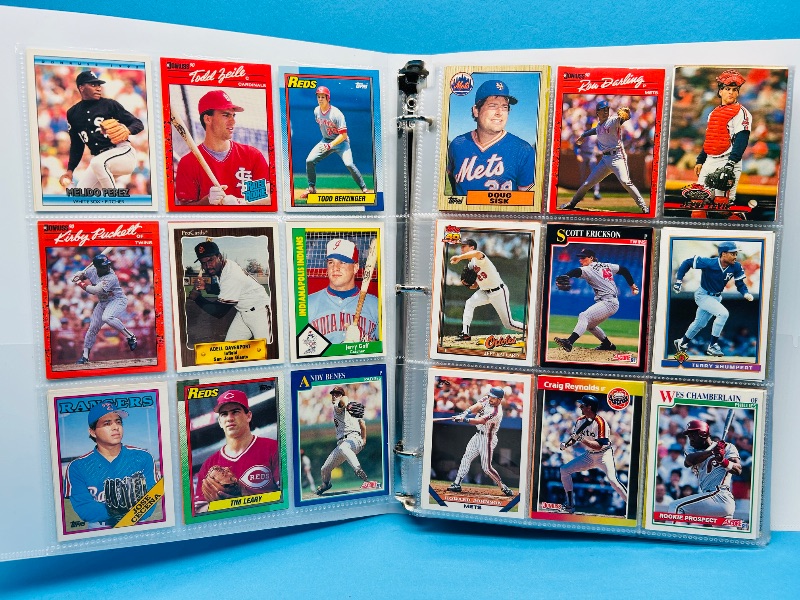 Photo 1 of 165118…final sale no returns/refunds-360 mixed baseball cards in binder