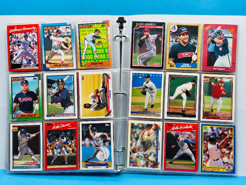 Photo 1 of 165118…final sale no returns/refunds-360 mixed baseball cards in binder
