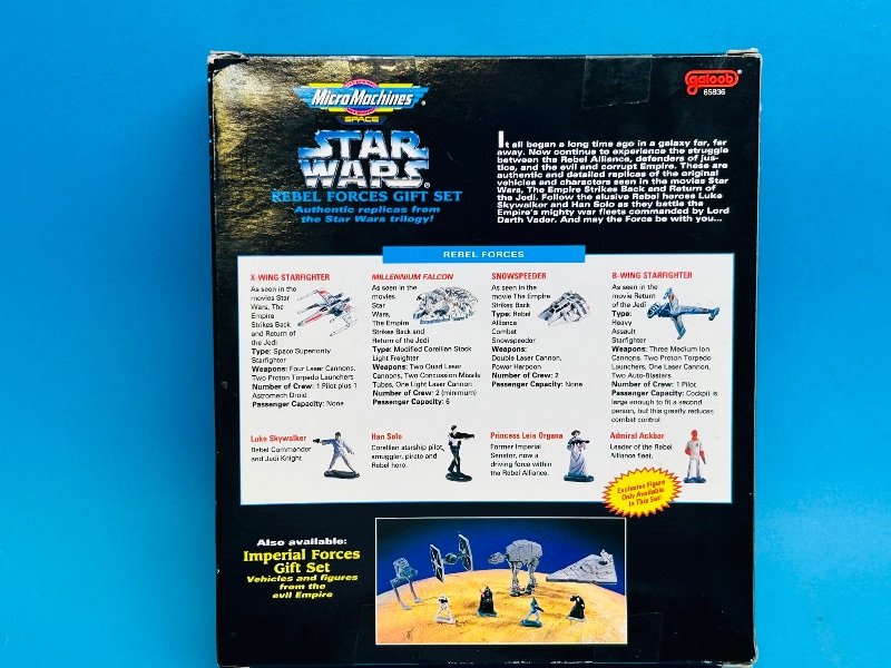 Photo 1 of 165130…vintage 1994 Star Wars micro machines 