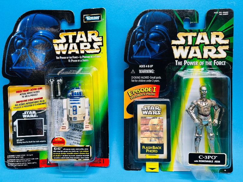 Photo 1 of 165137… 2 Star Wars figures - the power of the force