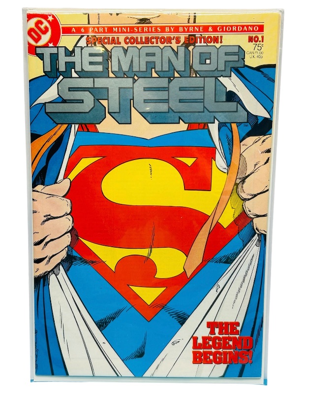 Photo 1 of 165139…the Man of Steel special collector’s edition comic #1 in plastic sleeve