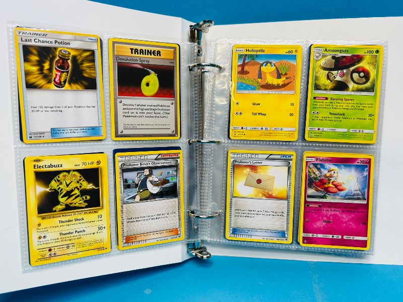 Photo 1 of 165156…final sale no returns/refunds-152 mixed Pokémon cards in binder