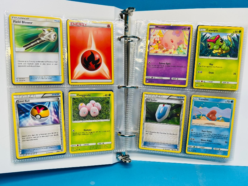 Photo 1 of 165156…final sale no returns/refunds-152 mixed Pokémon cards in binder