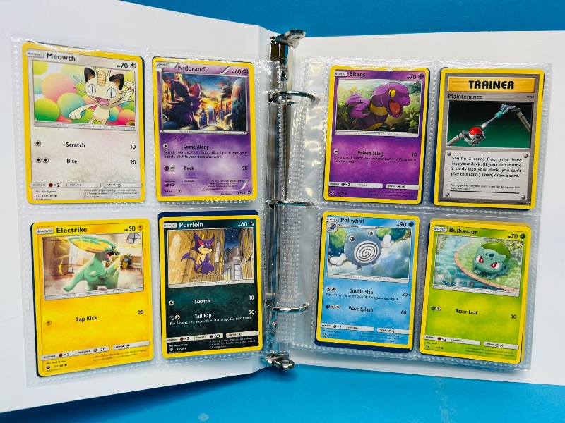 Photo 1 of 165156…final sale no returns/refunds-152 mixed Pokémon cards in binder