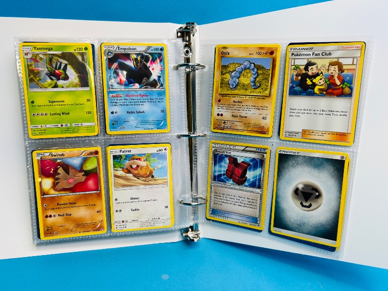 Photo 1 of 165156…final sale no returns/refunds-152 mixed Pokémon cards in binder