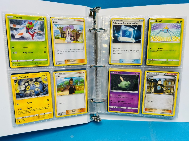Photo 1 of 165156…final sale no returns/refunds-152 mixed Pokémon cards in binder
