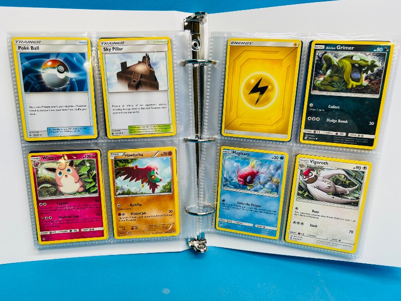 Photo 1 of 165156…final sale no returns/refunds-152 mixed Pokémon cards in binder
