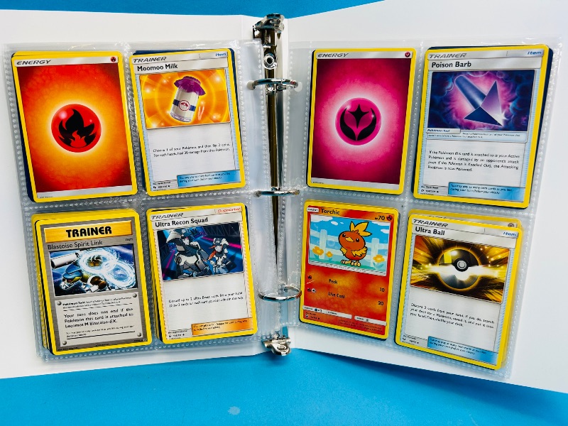Photo 1 of 165156…final sale no returns/refunds-152 mixed Pokémon cards in binder