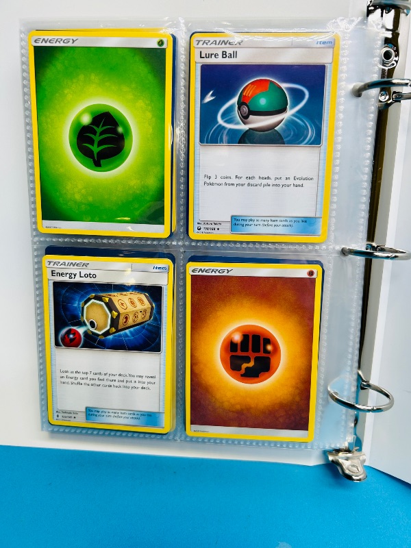 Photo 1 of 165156…final sale no returns/refunds-152 mixed Pokémon cards in binder