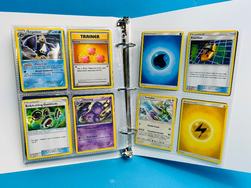 Photo 1 of 165156…final sale no returns/refunds-152 mixed Pokémon cards in binder