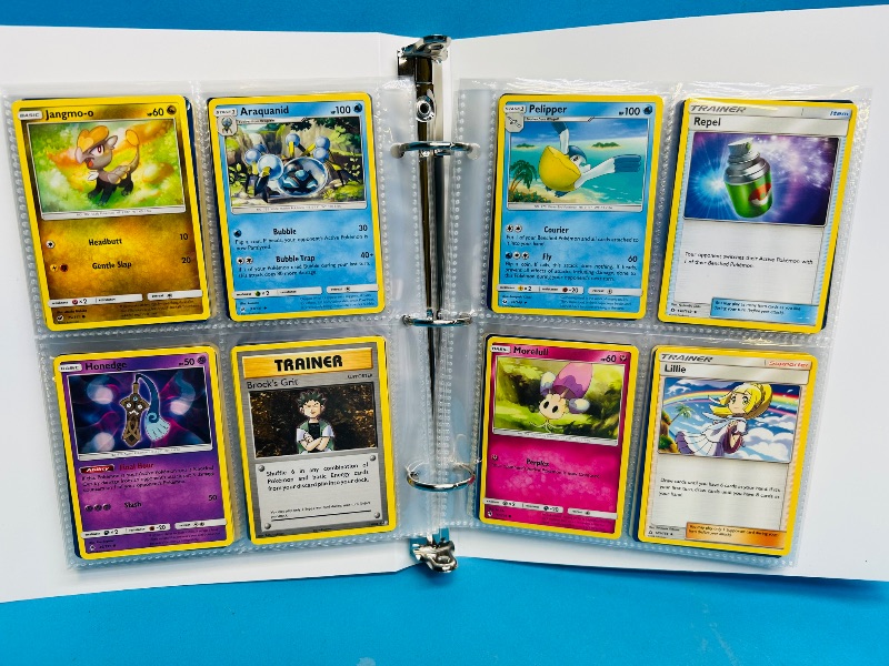 Photo 1 of 165156…final sale no returns/refunds-152 mixed Pokémon cards in binder